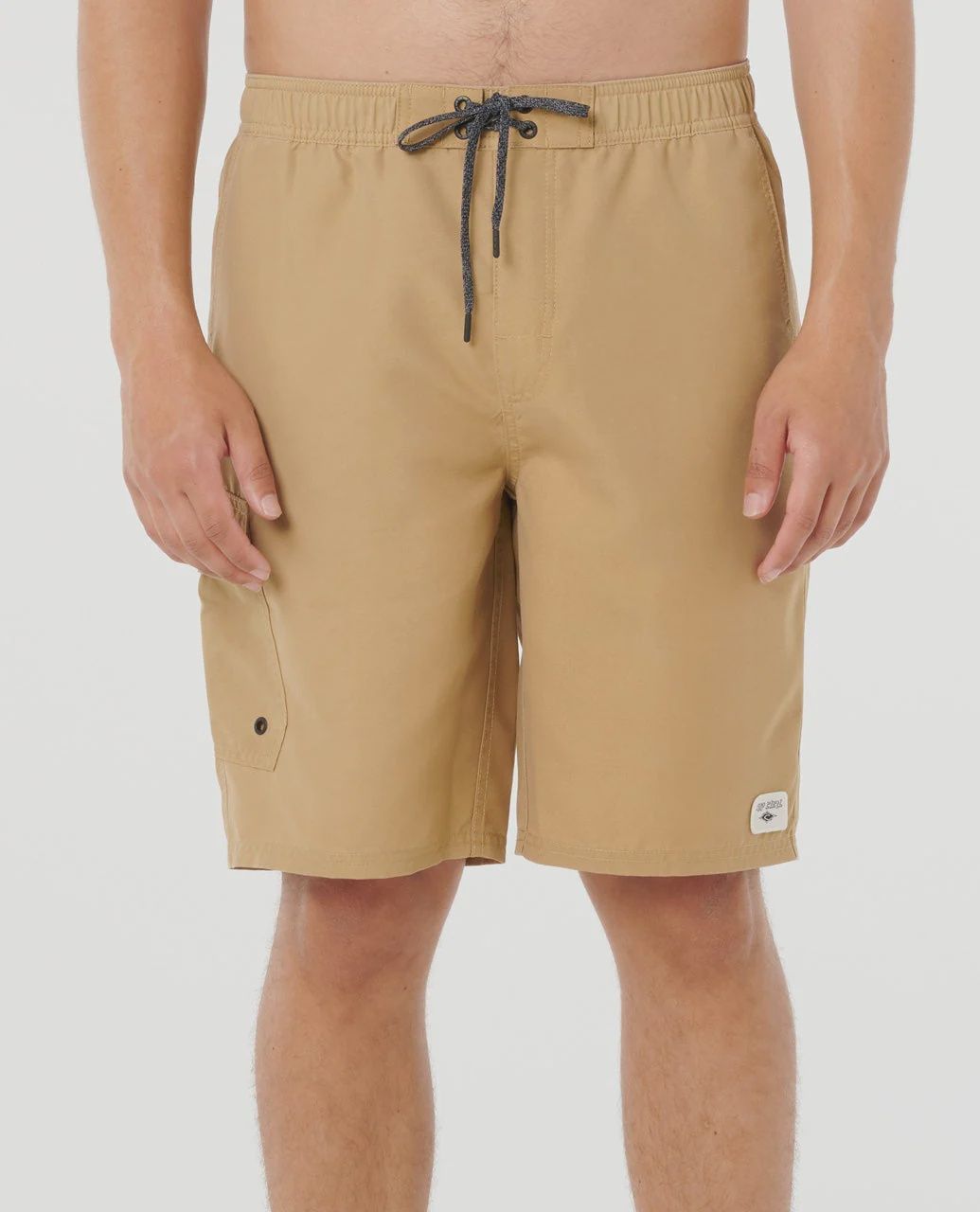 Classic 21" Surf Cargo Boardshort - Dark Khaki, Size: XS