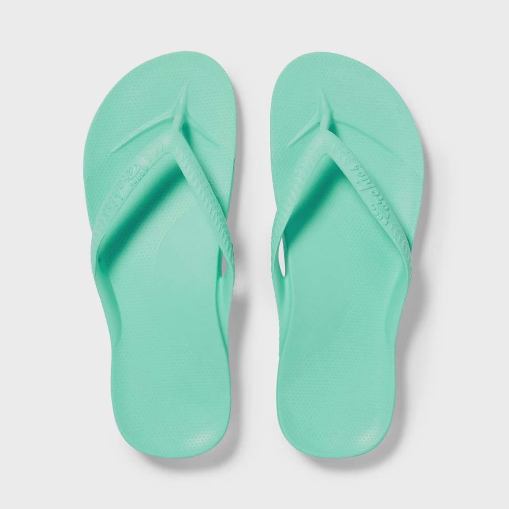 Mint Arched Support Thongs - Kids, Size: 9K