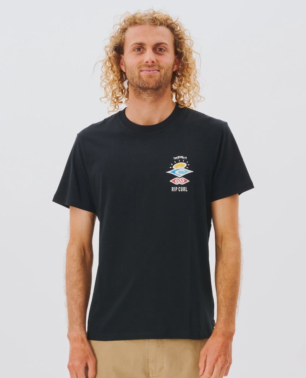 Search Icon Tee- Black
