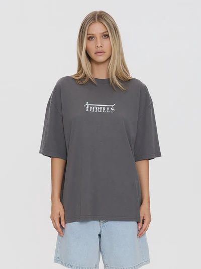 Seek And Destroy Oversized Tee - Merch Black