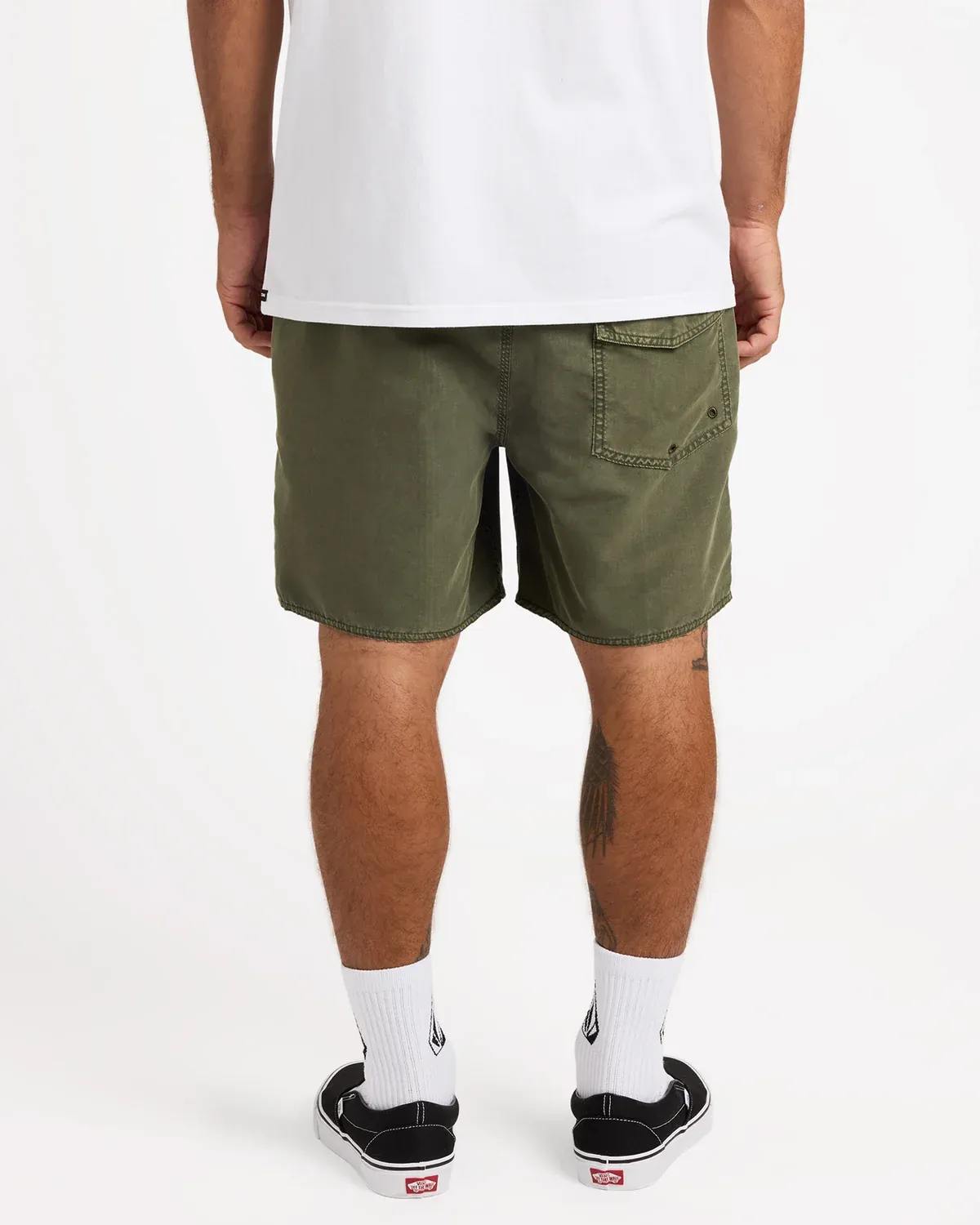 Center 17" Volley Shorts-Squadron Green, Size: S