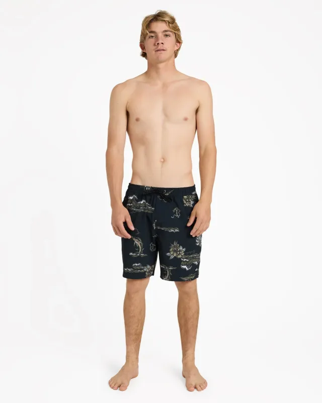 OCEAN VOLLEY 18-BLACK