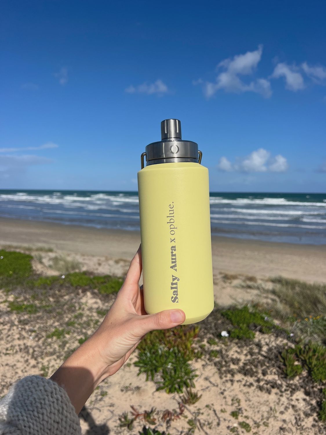 Pastel Yellow Drink Bottle