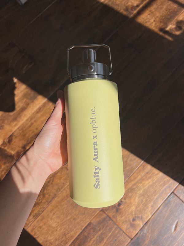 Pastel Yellow Drink Bottle