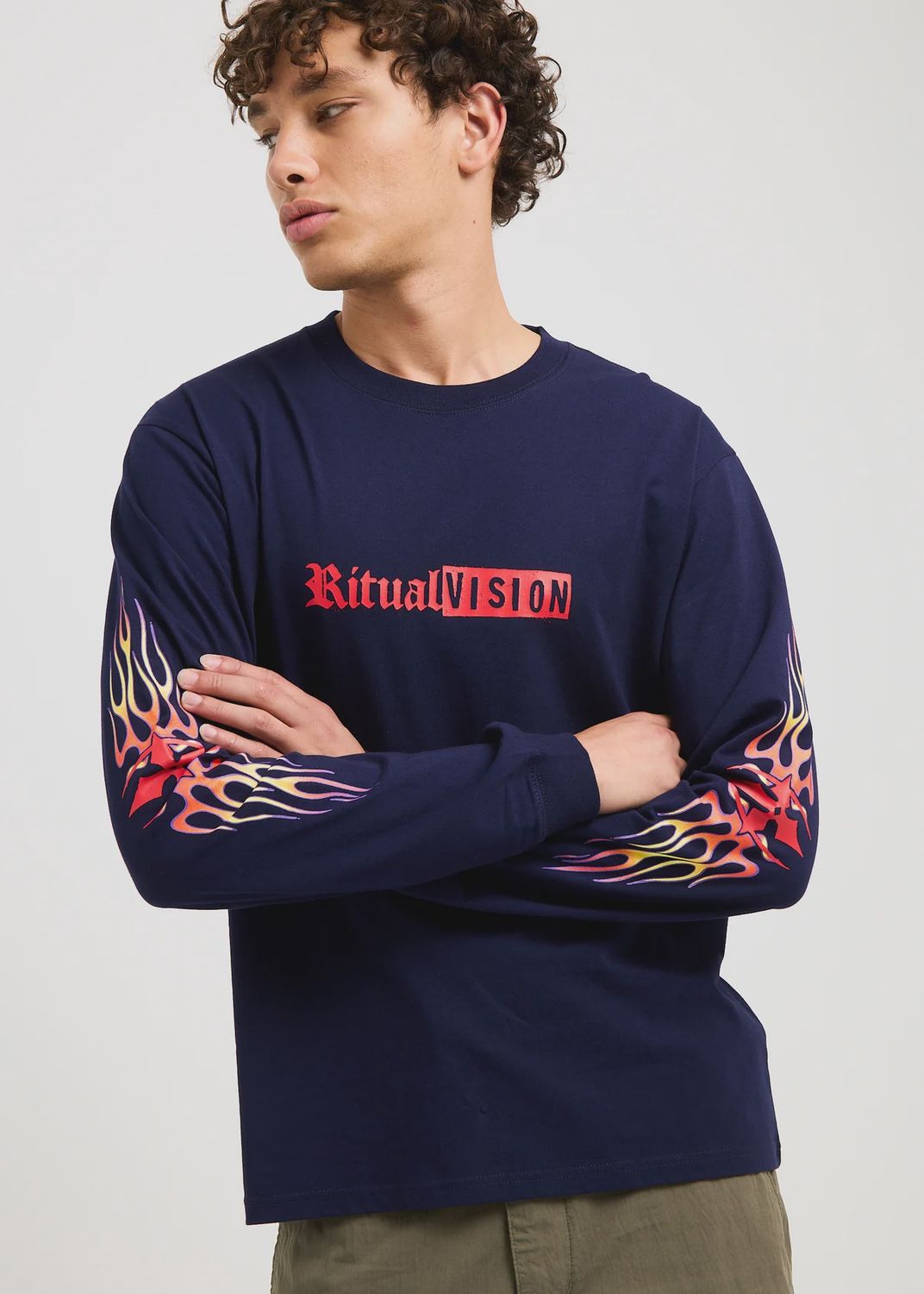 FLAME LS TEE