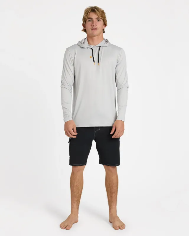 HOTPOINT HOODY LS- GREY VIOLET