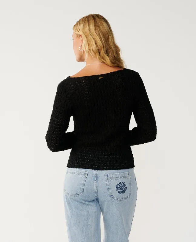 BOSSA NOVA TEXTURED L/S TEE