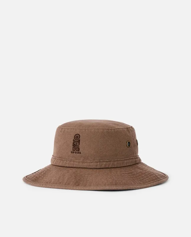 S-SERIES WIDE BRIM HAT-WALNUT
