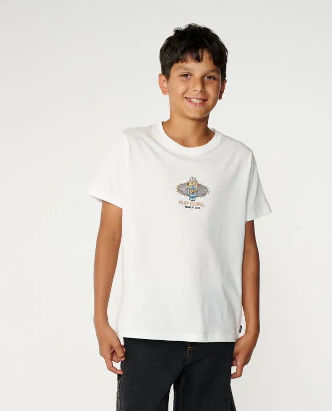 New Cosmic Skull Boy- Bone Blue