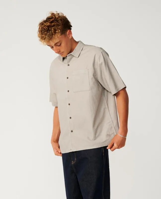 PREMIUM SURF S/S SHIRT-STONE