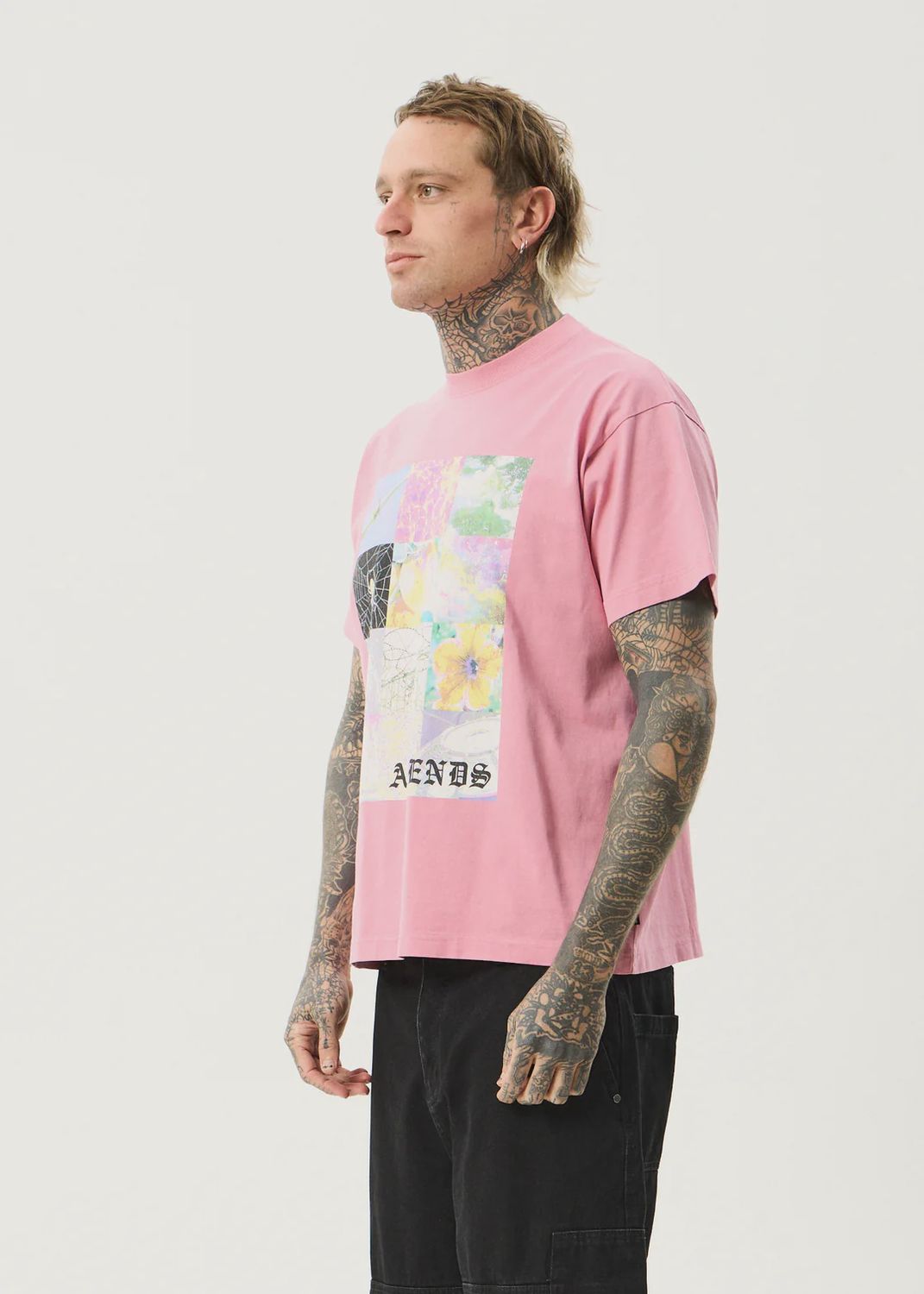 Sadworld - Heavyweight Boxy Tee - Washed Marrakesh