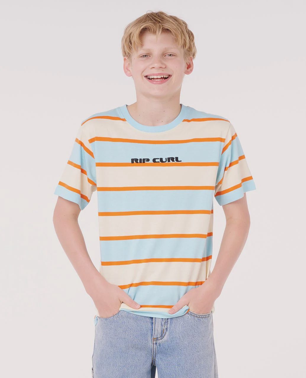 ISLAND STRIPE TEE-BOY