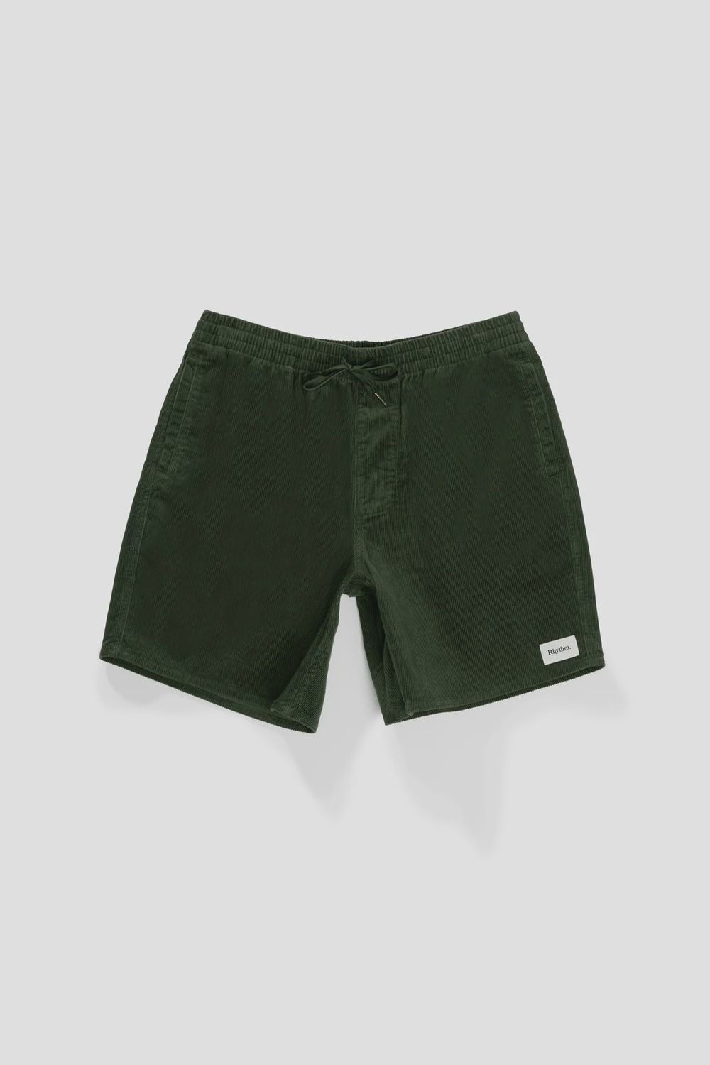 Classic Cord Jam Shorts, Colour: Olive, Size: 28