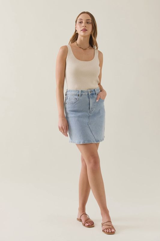 Margot Denim Skirt