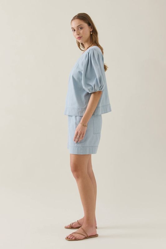 Sofie Denim Top