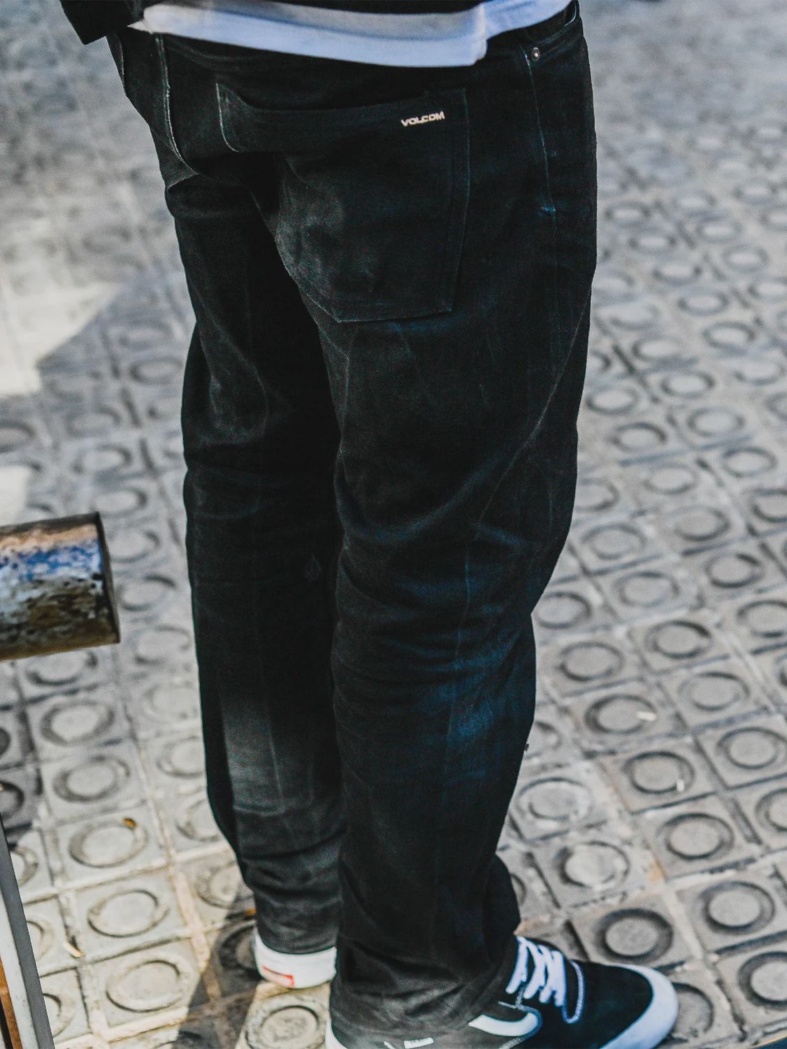 SOLVER DENIM - Black on Black