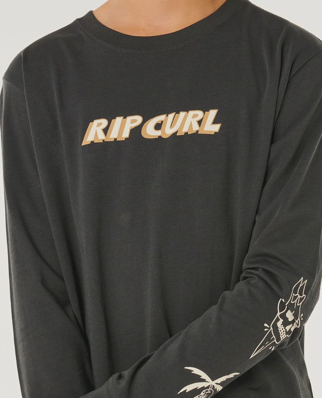 ETERNAL SHRED LS TEE-BOY, Size: 8