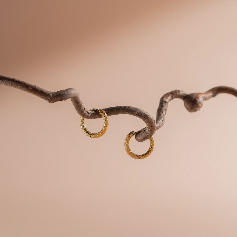 Hammered Hoops