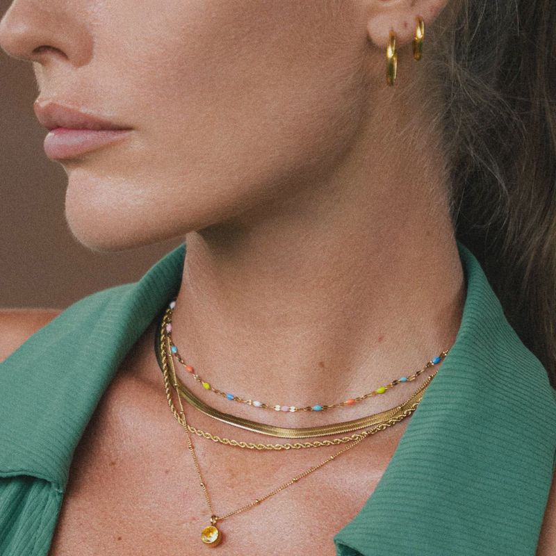 Rainbow Dainty Chocker