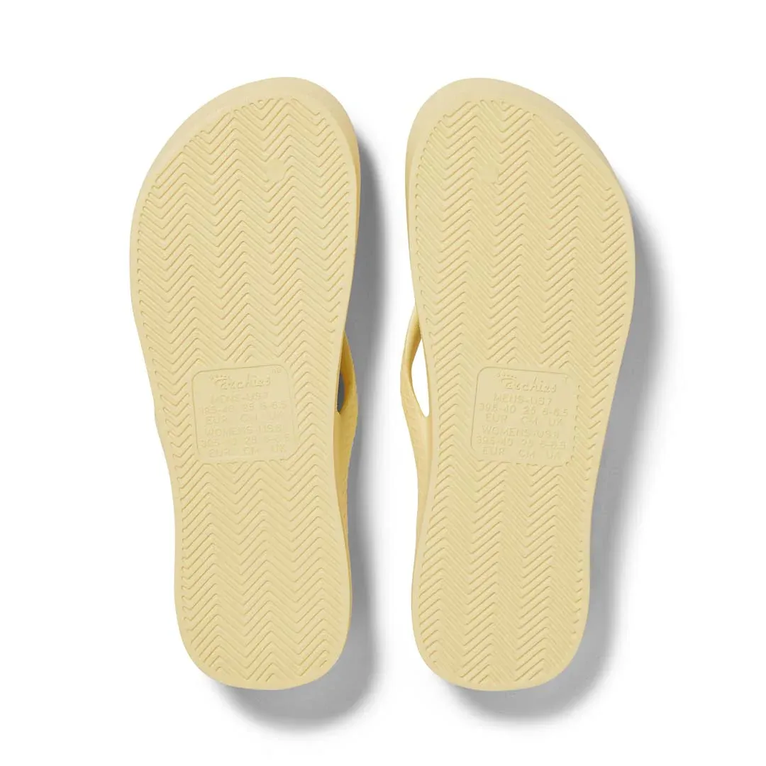 Lemon Arch Support Thong, Size: M4/W5
