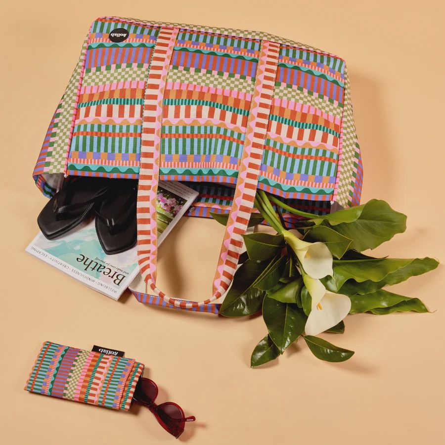 Carryall Cargo Blocks and Stripes