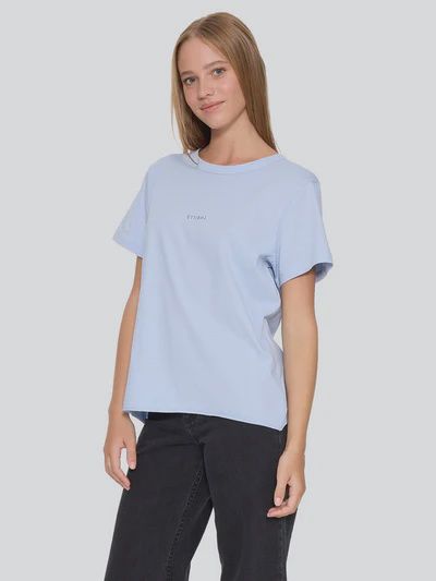 Minimal Thrills Relaxed Tee - Placid Blue