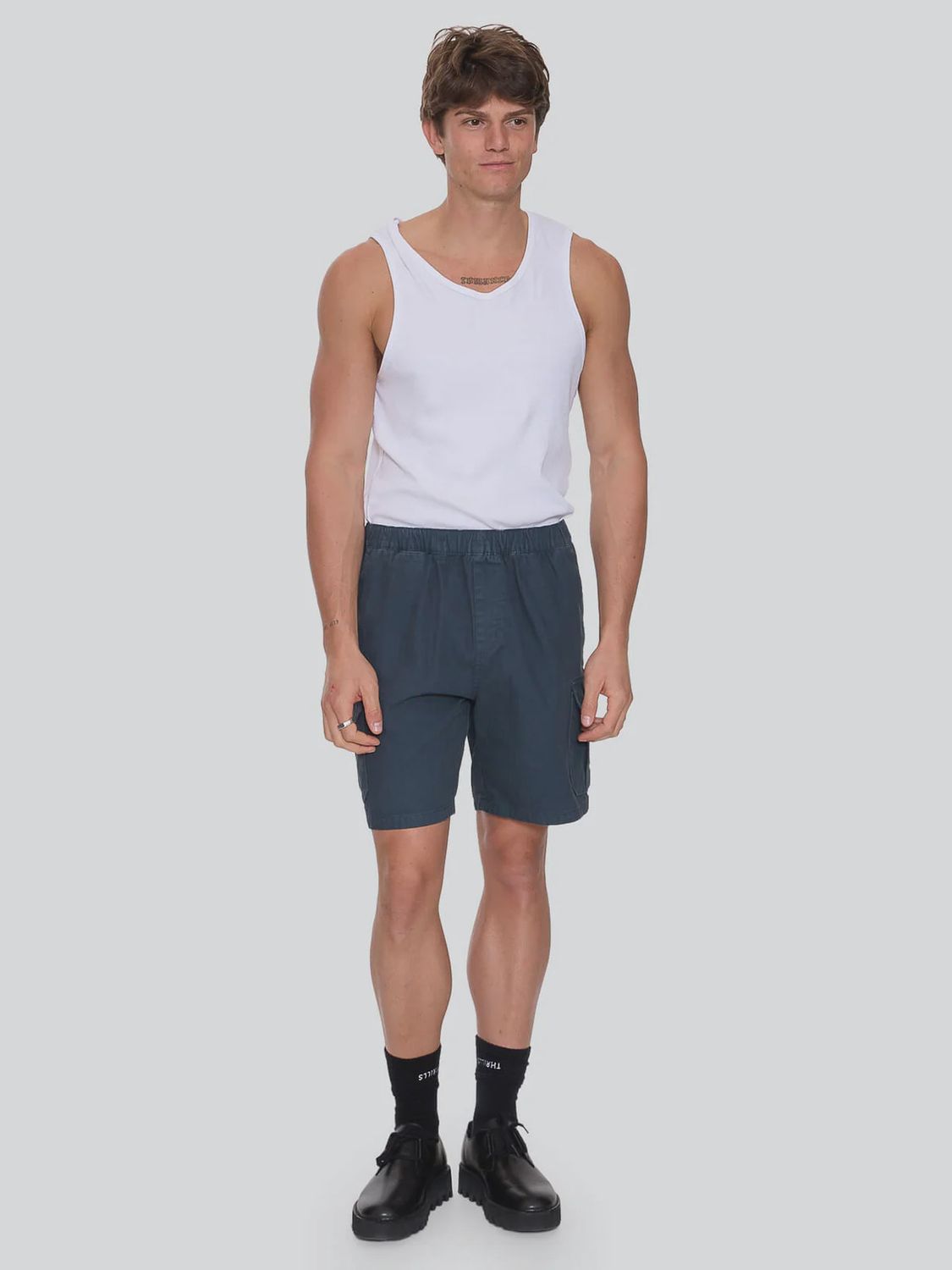 Bueno Elastic Cargo Short - Petrol