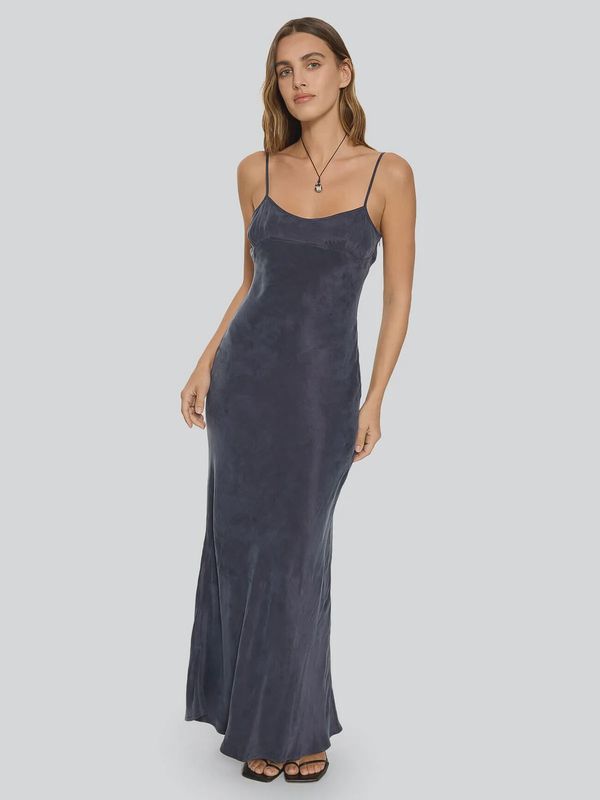 Kenni Bias Maxi Dress - Black