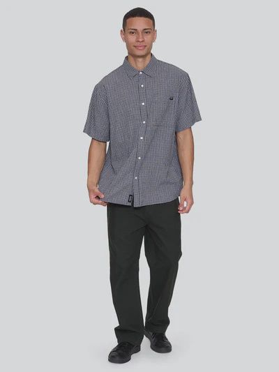 Locked in Short Sleeve Shirt - Black