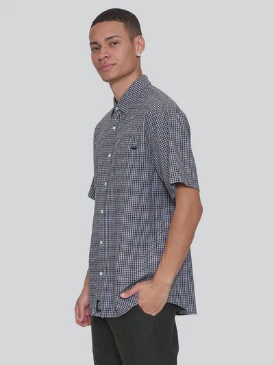 Locked in Short Sleeve Shirt - Black