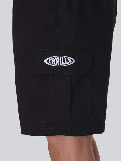 Bueno Elastic Cargo Short - Black