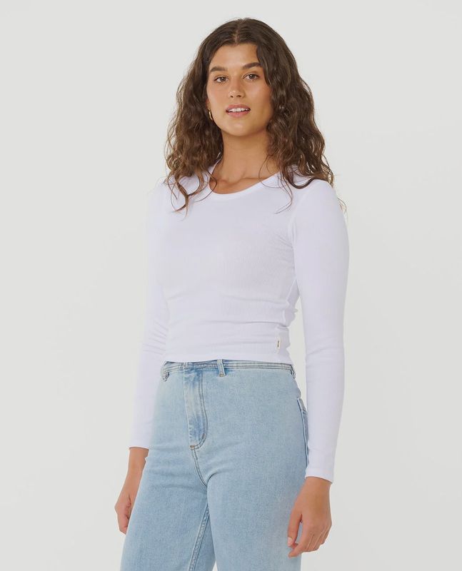 CLASSIC RIBBED L/S TEE