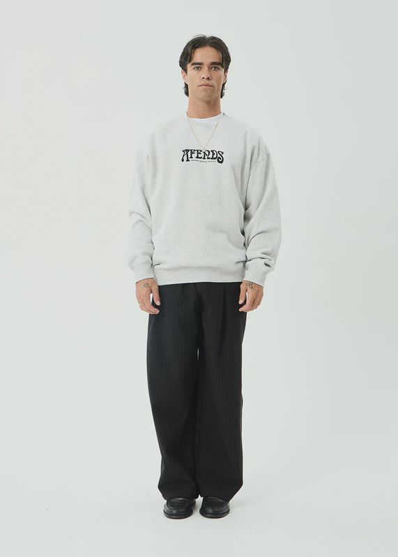 Perception Crew Neck - Grey Marle