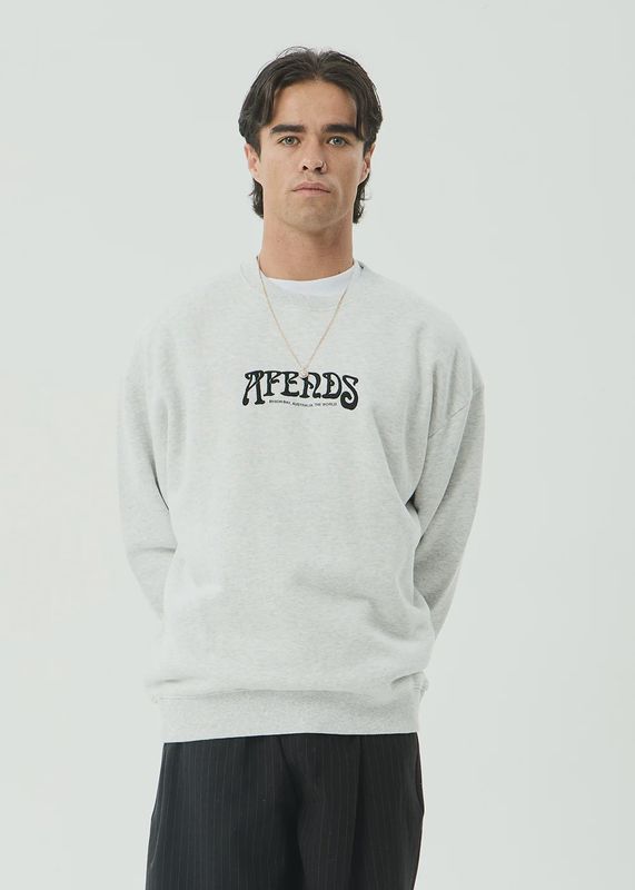 Perception Crew Neck - Grey Marle