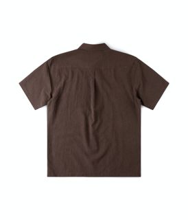 VIVIAN CHECK SS SHIRT - Brown