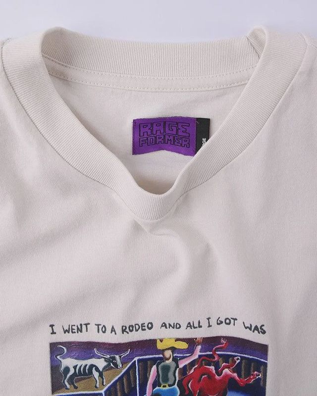 Former Rodeo Shrunken T-Shirt -Bone