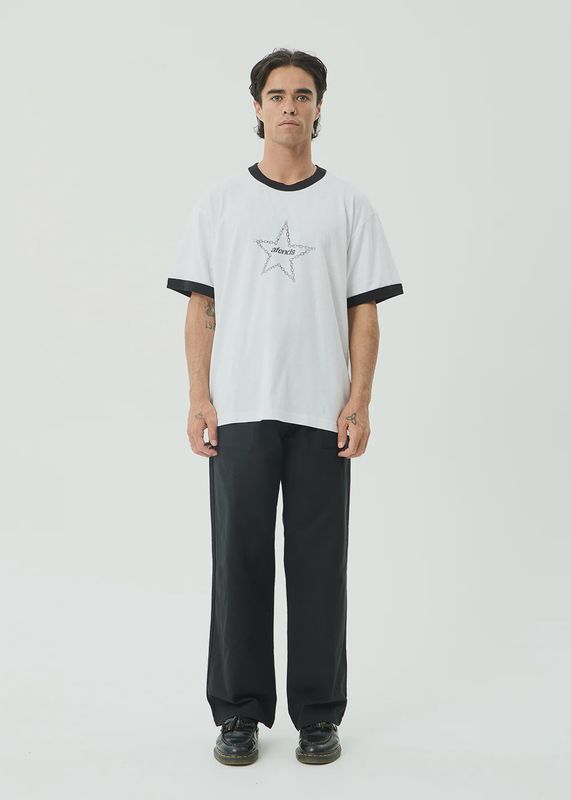 Chains- Boxy Ringer Tee