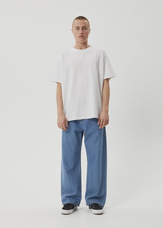Pablo Denim Baggy Jean -Worn blue
