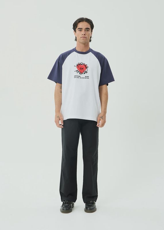 Hooked Heavyweight Raglan Tee