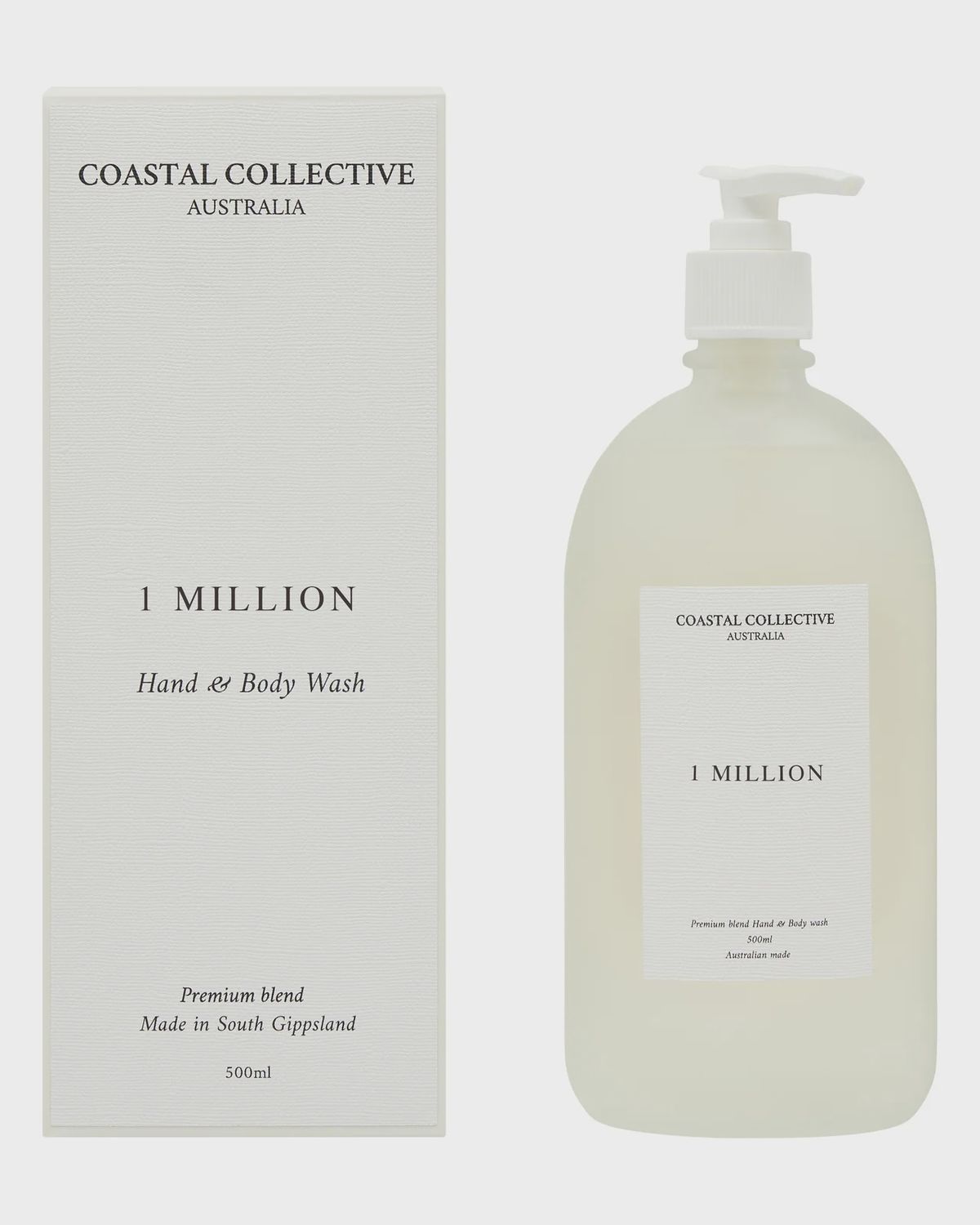 500ML HAND BODY WASH - 1 MILLION