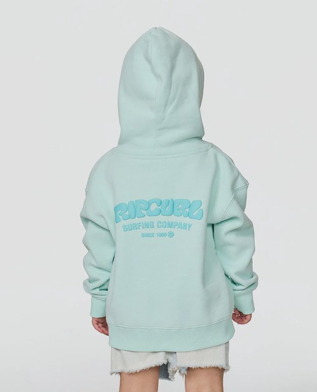 Surf Puff Heritage Hood - Light Sea Blue