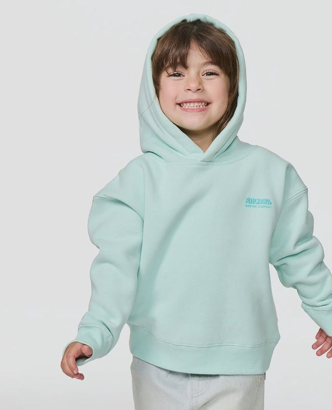 Surf Puff Heritage Hood - Light Sea Blue