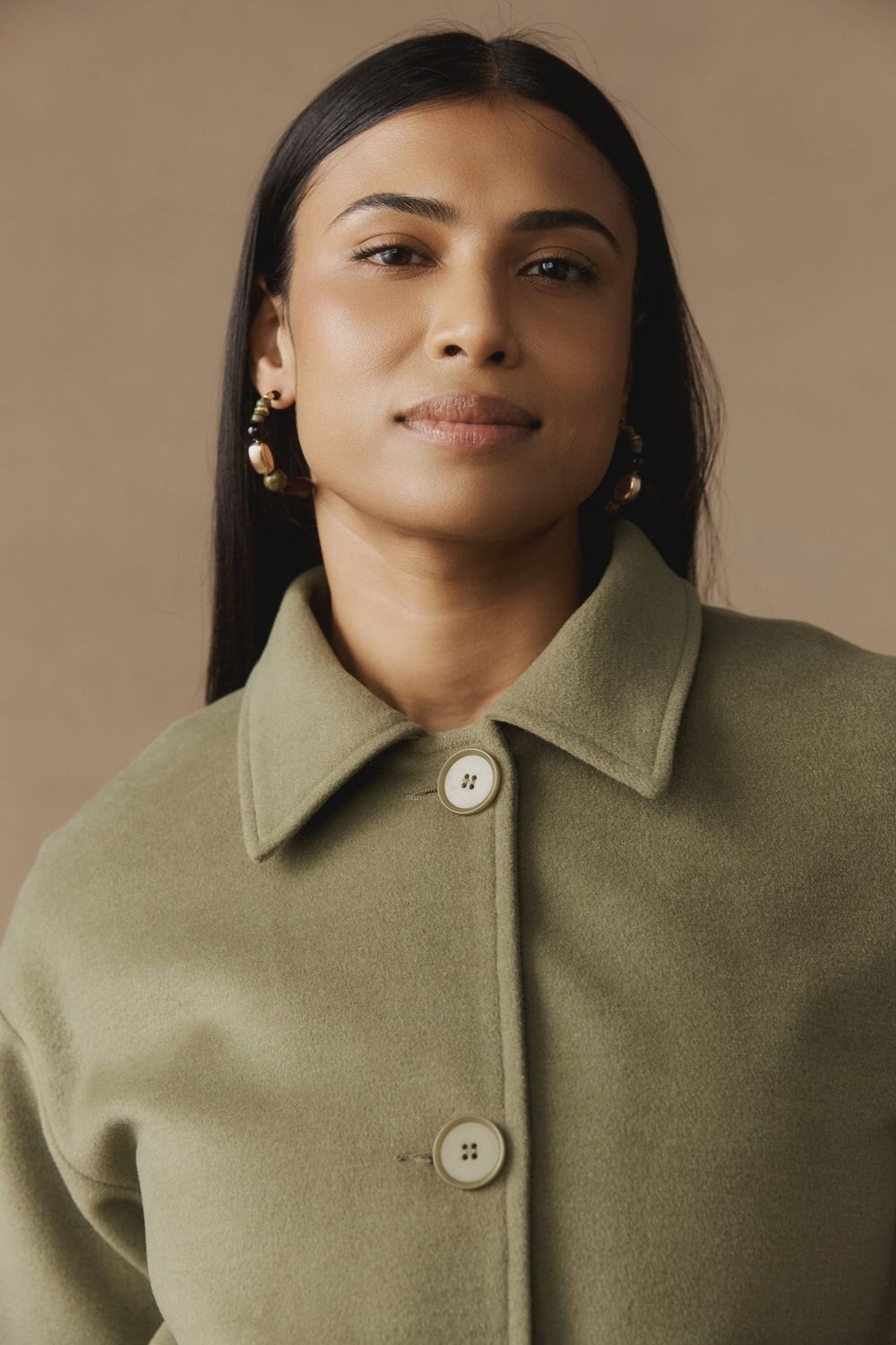 Oman Beaded Earring - Pampas