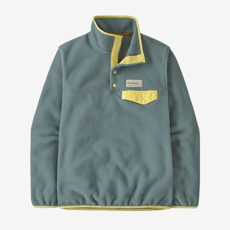 Women's Lightweight Synchilla  Snap-T  Fleece Pullover - BLUE SAGE