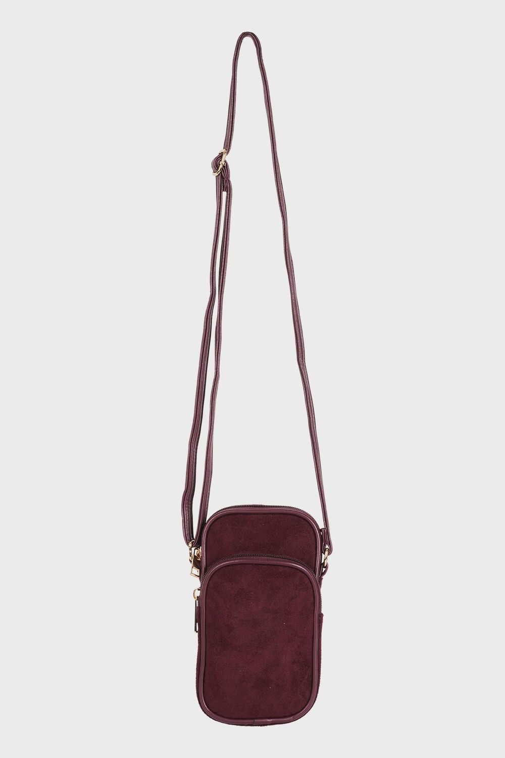 Sable Phone Bag - Mahogany