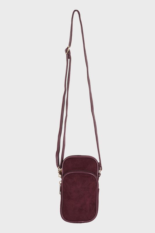 Sable Phone Bag - Mahogany