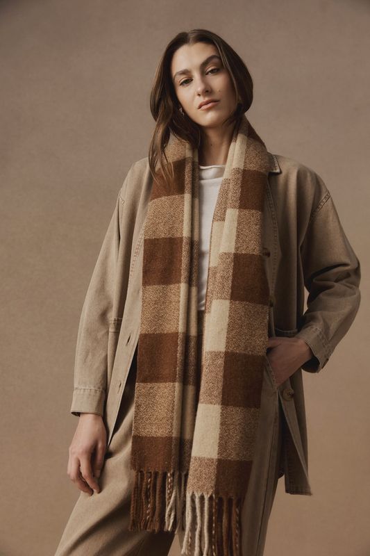ZALA SCARF - DUNE