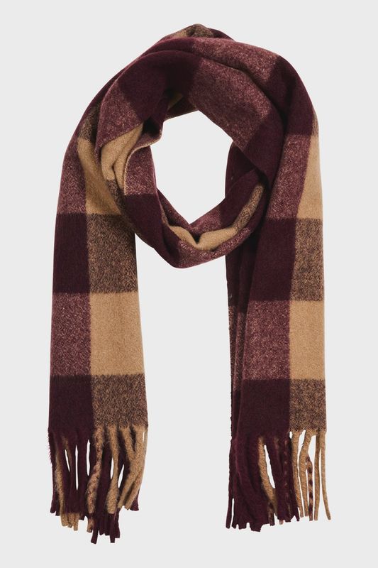 ZALA SCARF - MAHOGANY