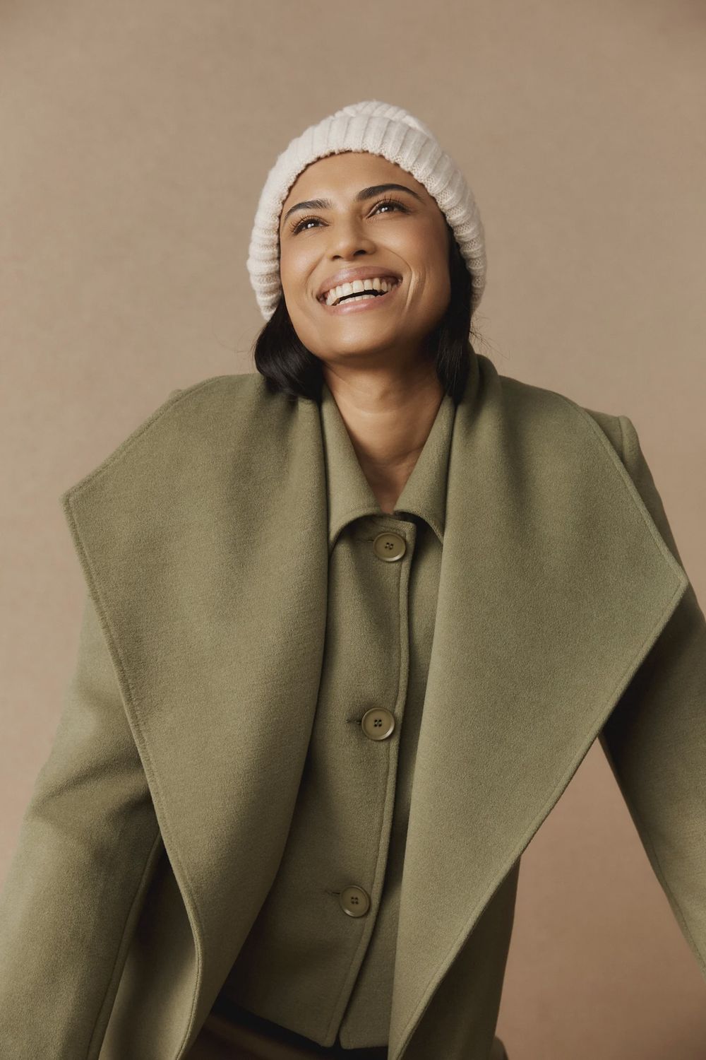 SABLE BEANIE - BISQUE