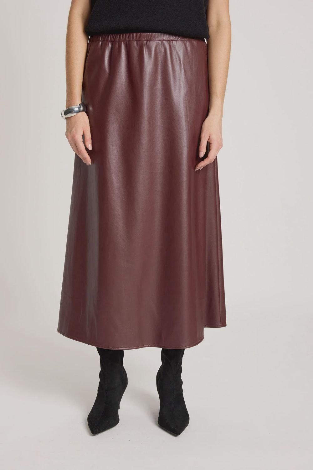 Amina Skirt - Mahogany, Size: XS